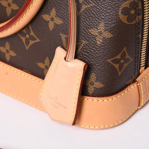 LOUIS VUITTON Monogram Alma BB Handbag M53152 Shoulder 2WAY PVC Gold Hardware Good Condition Used 4a001474