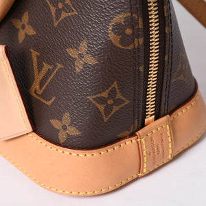 LOUIS VUITTON Monogram Alma BB Handbag M53152 Shoulder 2WAY PVC Gold Hardware Good Condition Used 4a001474