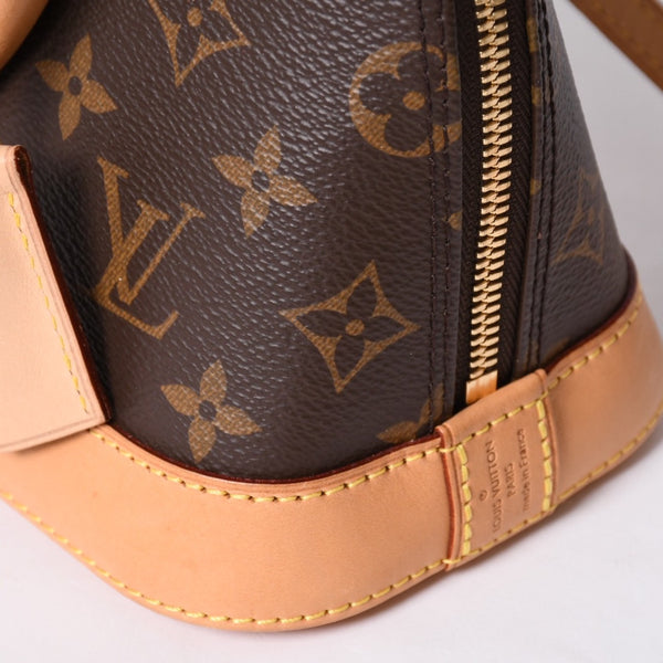 LOUIS VUITTON Monogram Alma BB Handbag M53152 Shoulder 2WAY PVC Gold Hardware Good Condition Used 4a001474
