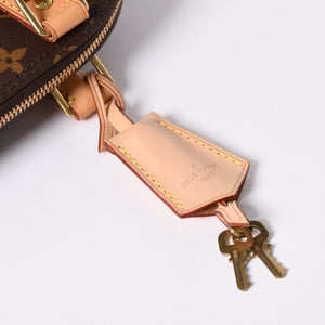 LOUIS VUITTON Monogram Alma BB Handbag M53152 Shoulder 2WAY PVC Gold Hardware Good Condition Used 4a001474