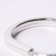 画像をギャラリービューアに読み込む, 極美品 TIFFANY&amp;Co. ティファニー ティファニー ロック バングル スモール 70425289 重量30.48g D1.01ct K18WG パヴェダイヤ 中古 4a000445