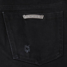 画像をギャラリービューアに読み込む, CHROME HEARTS クロムハーツ FLEURKNEE DNM PANTSフレアニー デニムパンツ サイズ31R ホースシュー シルバー925 美品 中古 4a001539