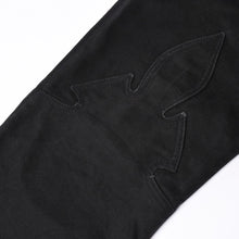 画像をギャラリービューアに読み込む, CHROME HEARTS クロムハーツ FLEURKNEE DNM PANTSフレアニー デニムパンツ サイズ31R ホースシュー シルバー925 美品 中古 4a001539