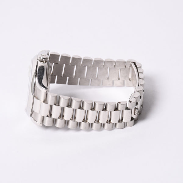 極美品 ロレックス ROLEX デイデイト 36 118206 アイスブルー文字盤 中古 4a001495