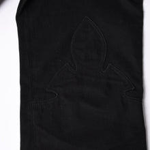 画像をギャラリービューアに読み込む, 極美品 CHROME HEARTS クロムハーツ FLEURKNEE DNM PANTS フレアニー デニムパンツ ジーンズ サイズ31×31 ダガージップ 中古 4a001540