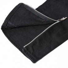 画像をギャラリービューアに読み込む, 極美品 CHROME HEARTS クロムハーツ FLEURKNEE DNM PANTS フレアニー デニムパンツ ジーンズ サイズ31×31 ダガージップ 中古 4a001540