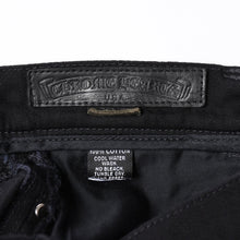画像をギャラリービューアに読み込む, 極美品 CHROME HEARTS クロムハーツ FLEURKNEE DNM PANTS フレアニー デニムパンツ ジーンズ サイズ31×31 ダガージップ 中古 4a001540