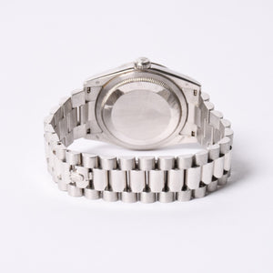 極美品 ロレックス ROLEX デイデイト 36 118206 アイスブルー文字盤 中古 4a001495