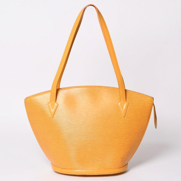 Very good condition LOUIS VUITTON Saint-Jacques tote bag A20994 Epi leather yellow gold hardware used 4a001561