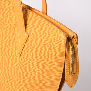 Very good condition LOUIS VUITTON Saint-Jacques tote bag A20994 Epi leather yellow gold hardware used 4a001561