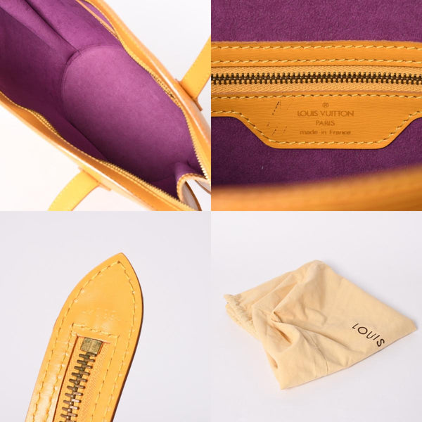 Very good condition LOUIS VUITTON Saint-Jacques tote bag A20994 Epi leather yellow gold hardware used 4a001561