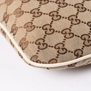 GUCCI グッチ GGキャンバス ニューブリット レザー ショルダーバッグ トートバッグ 169947 美品 中古 4a001655