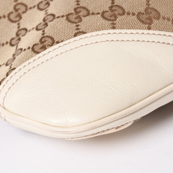 GUCCI グッチ GGキャンバス ニューブリット レザー ショルダーバッグ トートバッグ 169947 美品 中古 4a001655