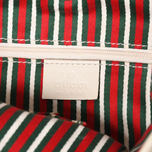GUCCI グッチ GGキャンバス ニューブリット レザー ショルダーバッグ トートバッグ 169947 美品 中古 4a001655