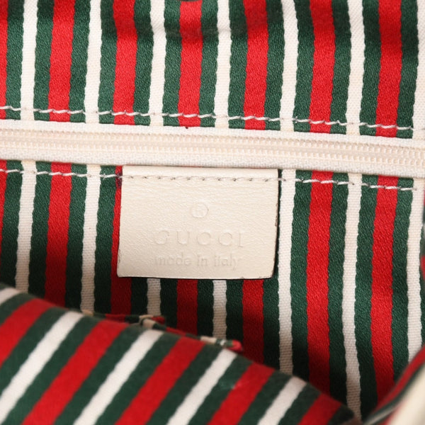 GUCCI グッチ GGキャンバス ニューブリット レザー ショルダーバッグ トートバッグ 169947 美品 中古 4a001655
