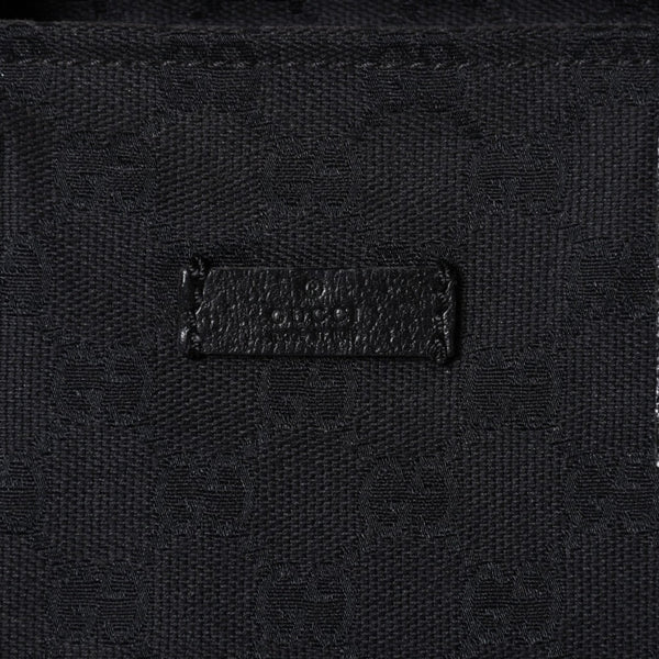 GUCCI グッチ シェリーライン Hand Bag ハンドバッグ GGキャンバス 131228 Black ブラック 美品 中古 4a001658