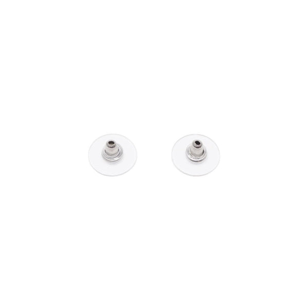 ピアス ココマーク ドロップ オーバルストーン シルバー A13V 刻印片側 earrings CC dangling oval stone A13V SV1 美品 中古 4a000633