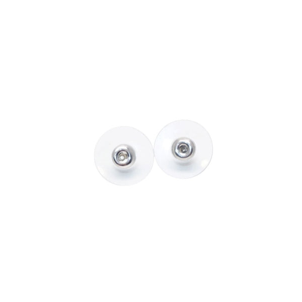 ピアス ココマーク ドロップ オーバルストーン シルバー A13V 刻印片側 earrings CC dangling oval stone A13V SV1 美品 中古 4a000633