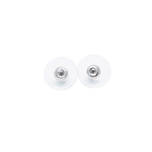 極美品 CHANEL シャネル ピアス ココマーク カーブ線 シルバー 00A 刻印片側 earrings CC curve Bar 00A SV 中古 4a000635