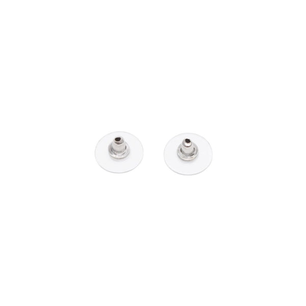 極美品 CHANEL シャネル ピアス ココマーク カーブ線 シルバー 00A 刻印片側 earrings CC curve Bar 00A SV 中古 4a000635