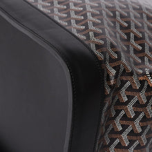画像をギャラリービューアに読み込む, 極美品 ゴヤール GOYARD ハンドバッグ ボストンバッグ スティーマー ブラック 黒/PVC/レザー 美品 中古 4a001262