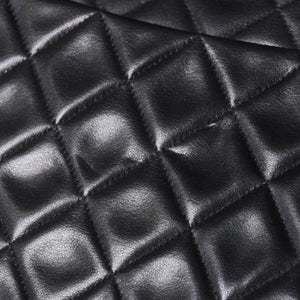 CHANEL CHANEL Deca Matelasse 33 S Flap W Chain Shoulder Bag Coco Mark Lambskin Black Good Condition Used 4a001632
