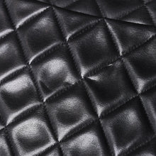 画像をギャラリービューアに読み込む, CHANEL シャネル デカマトラッセ33 Sフラップ Wチェーンショルダーバッグ ココマーク ラムスキン ブラック 美品 中古 4a001632