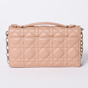 Christian Dior 2WAY Mini Bag Handbag 43-MA-0243 Pink Good Condition Used 4a001490