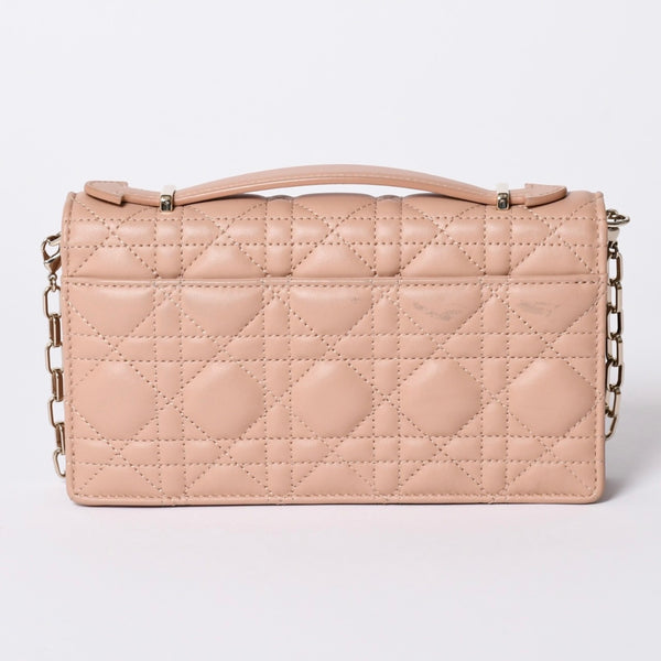 Christian Dior 2WAY Mini Bag Handbag 43-MA-0243 Pink Good Condition Used 4a001490
