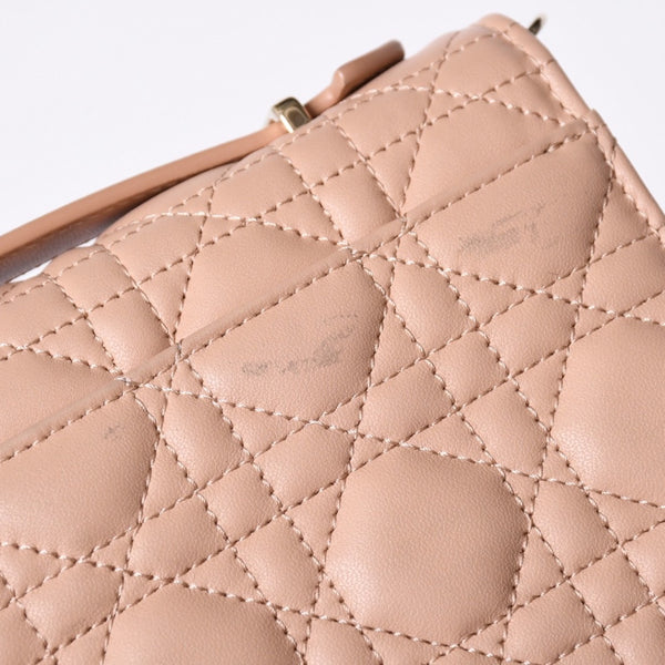 Christian Dior 2WAY Mini Bag Handbag 43-MA-0243 Pink Good Condition Used 4a001490