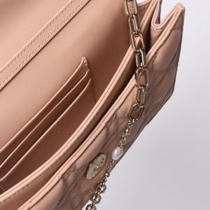 Christian Dior 2WAY Mini Bag Handbag 43-MA-0243 Pink Good Condition Used 4a001490