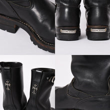 画像をギャラリービューアに読み込む, CHROME HEARTS クロムハーツ × WESCO ウエスコ BOSS BOOTS ボスブーツ サイズ8 CHクロス ガンスリンガー クロスボール 美品 中古 4a001538