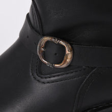 画像をギャラリービューアに読み込む, 新品同様 CHROME HEARTS クロムハーツ × ウエスコ WESCO 9E サイクルマン 純正 レザーエンジニアブーツ 中古 4a001766