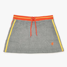 画像をギャラリービューアに読み込む, 極美品 RocaweaR ロカウェア セットアップ 半袖ジップアップパーカー スカート Y2K ストリート グレー パイル地 美品 中古 4a001547