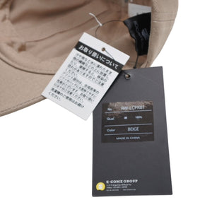 New and unused ROCAWEAR Cap RW-LCPK01 JAY-Z Logo Cotton Beige Used 4a001549