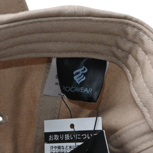 New and unused ROCAWEAR Cap RW-LCPK01 JAY-Z Logo Cotton Beige Used 4a001549