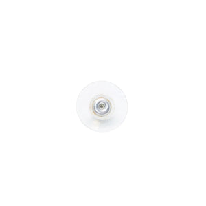 極美品 CHANEL シャネル 片耳ピアス ラインストーン A12A シルバー earring CC rhinestone SV A12A 美品 中古 4a000666