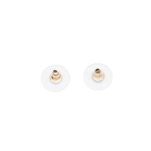 画像をギャラリービューアに読み込む, CHANEL シャネル ピアス ココマークボタン ブラウンラメ シルバー 06P earrings mini button brown glitter 06P SV 美品 中古 4a000624