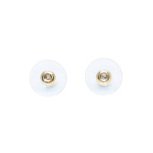 画像をギャラリービューアに読み込む, CHANEL シャネル ピアス ココマークボタン ブラウンラメ シルバー 06P earrings mini button brown glitter 06P SV 美品 中古 4a000624