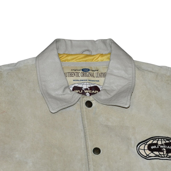 VINTAGE Vintage 90's WU WEAR Varsity Jacket Stadium Jacket Size 3XL WU-TANG CLAN Good Condition Used 4a001554