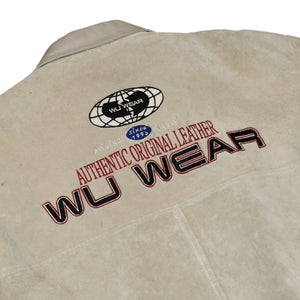 VINTAGE Vintage 90's WU WEAR Varsity Jacket Stadium Jacket Size 3XL WU-TANG CLAN Good Condition Used 4a001554