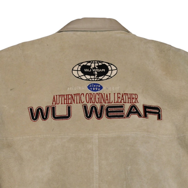 VINTAGE Vintage 90's WU WEAR Varsity Jacket Stadium Jacket Size 3XL WU-TANG CLAN Good Condition Used 4a001554
