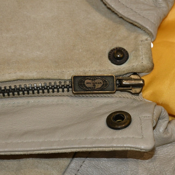 VINTAGE Vintage 90's WU WEAR Varsity Jacket Stadium Jacket Size 3XL WU-TANG CLAN Good Condition Used 4a001554