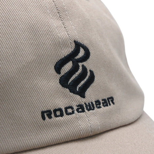 New and unused ROCAWEAR Cap RW-LCPK01 JAY-Z Logo Cotton Beige Used 4a001549