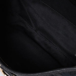 GUCCI グッチ GGキャンバス Shoulder Bag セミショルダーバッグ 130939 Black ブラック 美品 中古 4a001563