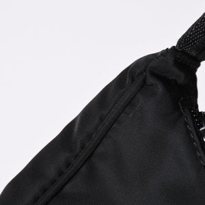 Very Good Condition PRADA Hobo One Shoulder Bag MV515 Triangle Logo Triangle Logo Plate Nylon Black Used 4a001681