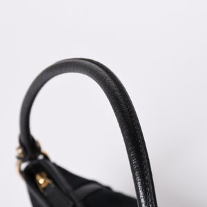 GUCCI グッチ GGキャンバス Shoulder Bag セミショルダーバッグ 130939 Black ブラック 美品 中古 4a001563