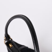 画像をギャラリービューアに読み込む, GUCCI グッチ GGキャンバス Shoulder Bag セミショルダーバッグ 130939 Black ブラック 美品 中古 4a001563
