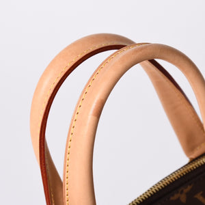 Very Good Condition LOUIS VUITTON Rivolie PM 2WAY Handbag M44543 Monogram Canvas Brown Used 4a001151