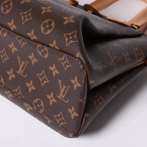 Very Good Condition LOUIS VUITTON Rivolie PM 2WAY Handbag M44543 Monogram Canvas Brown Used 4a001151